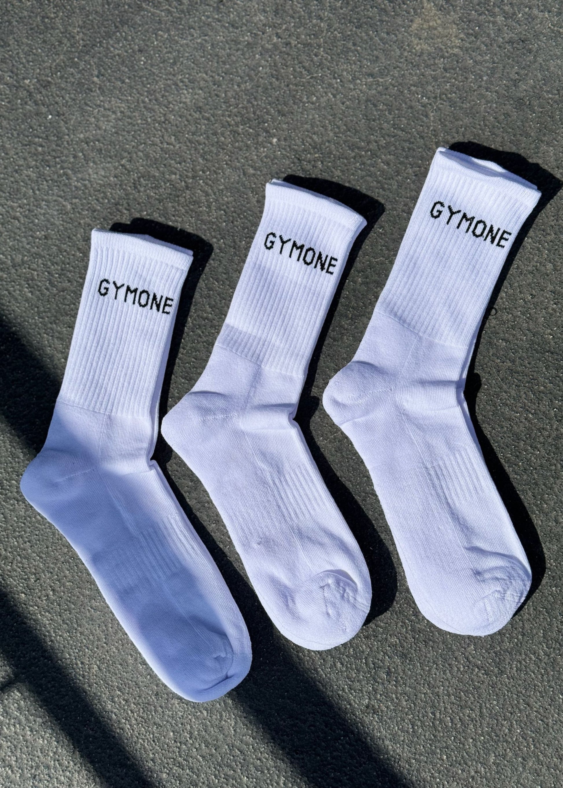 GymOne 3-Pak Sokker - Hvid - for kvinde - GYMONE - Tilbehør
